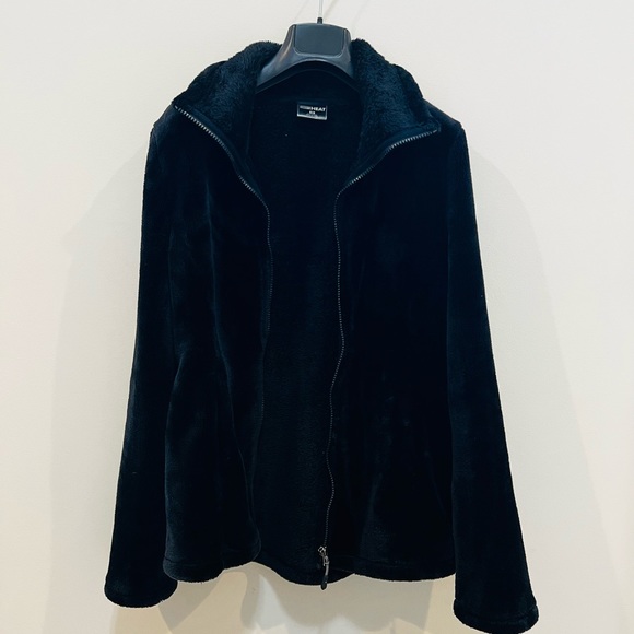 32 Degrees faux Fur Black Jacket size M - Picture 2 of 8